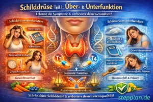 Mehr über den Artikel erfahren Schilddrüse Teil 1/2: Über- & Unterfunktion